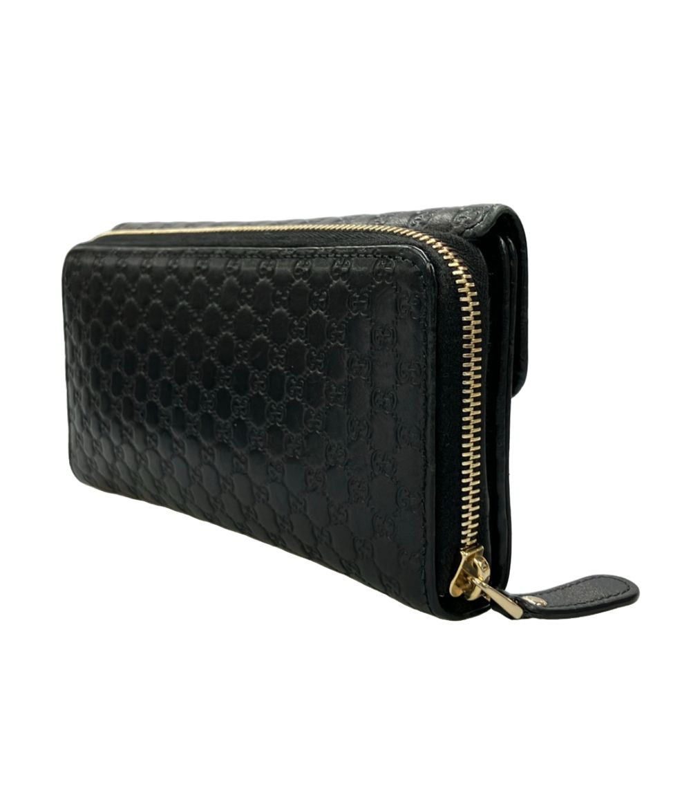 Gucci Zip Around Bifold Wallet Microguccissima — view 3
