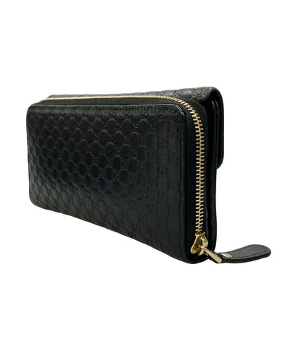 Gucci Zip Around Bifold Wallet Microguccissima — view 3