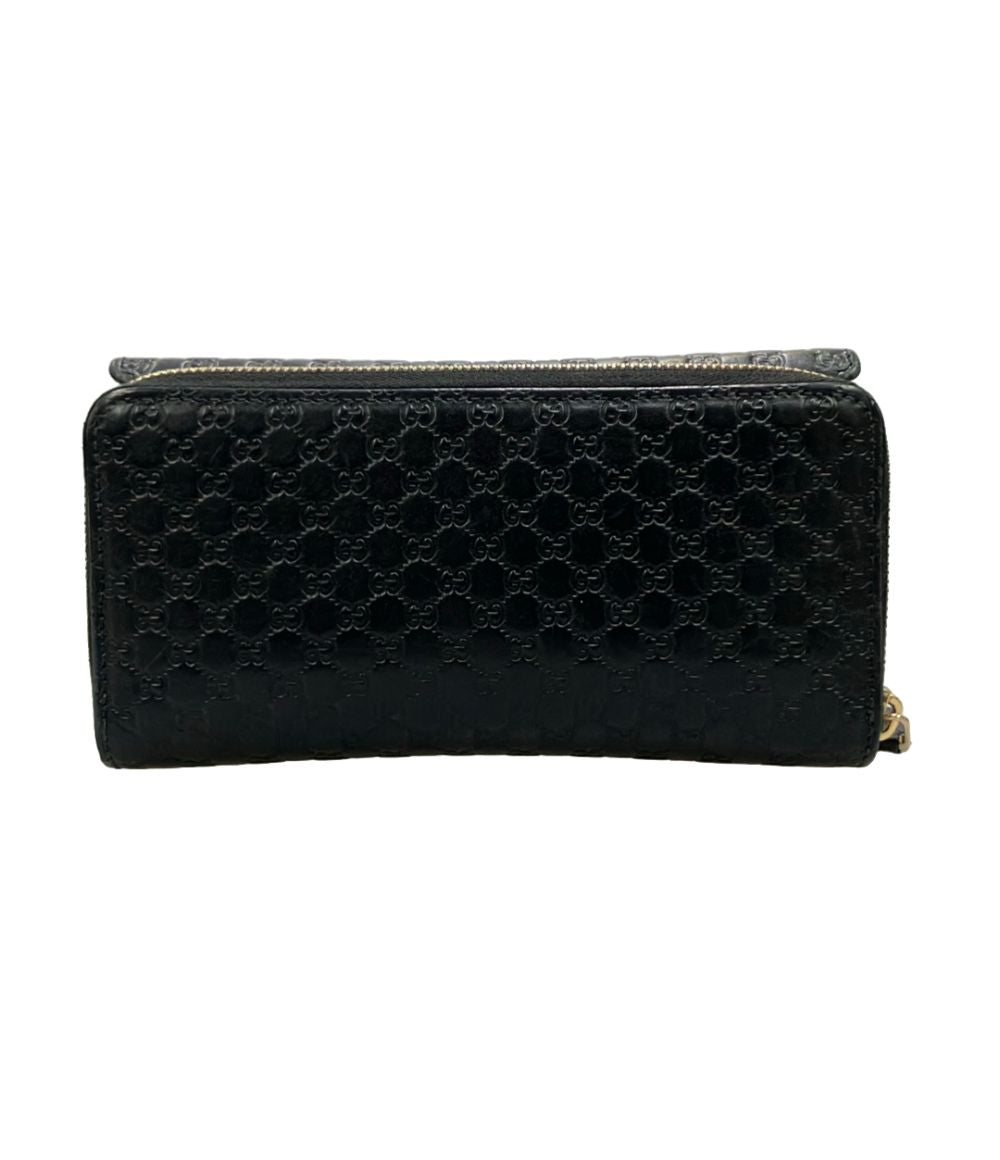 Gucci Zip Around Bifold Wallet Microguccissima — view 2