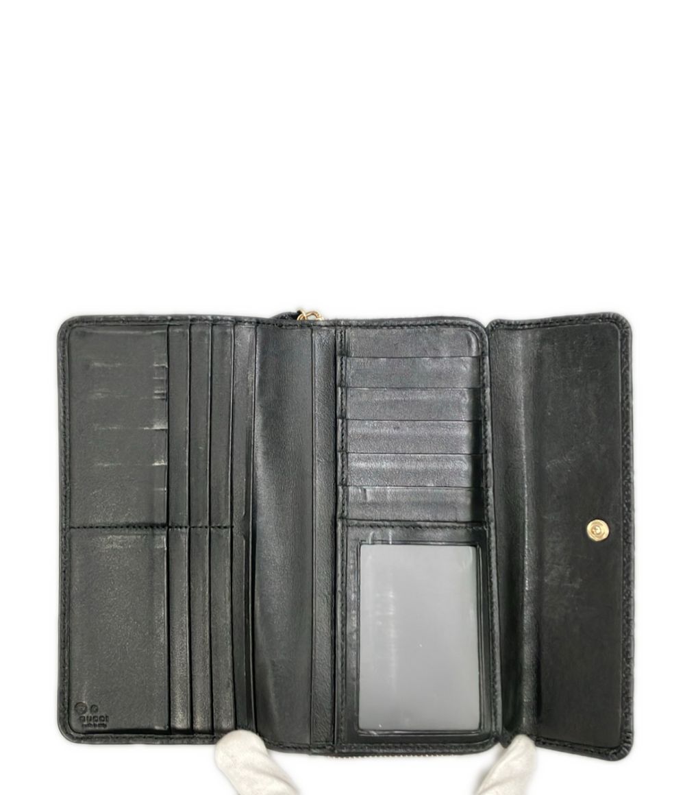 Gucci Zip Around Bifold Wallet Microguccissima — view 5