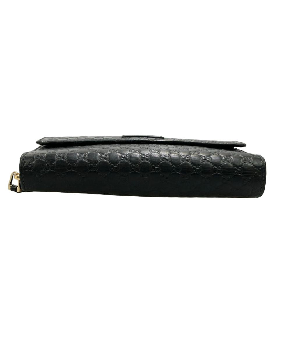 Gucci Zip Around Bifold Wallet Microguccissima — view 4