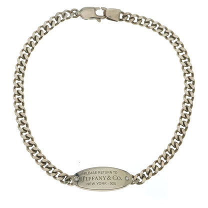 Tiffany & Co Oval Bracelet Silver