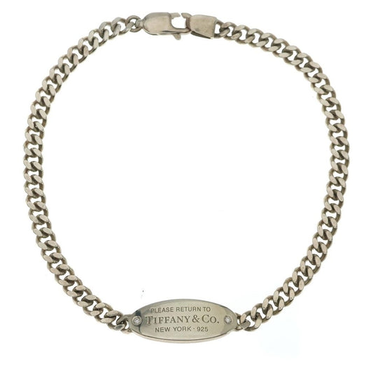 Tiffany & Co Oval Bracelet Silver