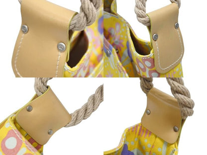 Chanel Flower Rope CC Logo Tote Bag Canvas Multicolor — view 4