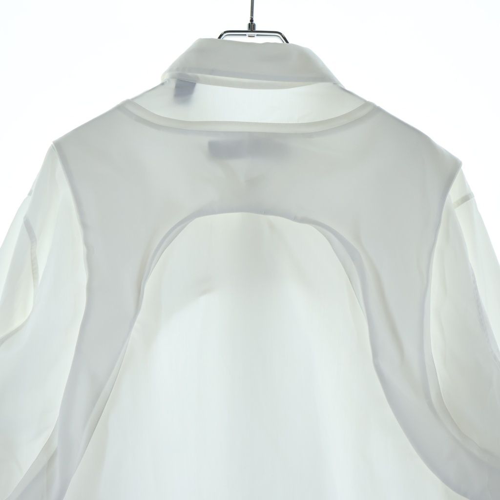 Louis Vuitton Vest Docking Design Long Sleeve Shirt Blouse White — view 4