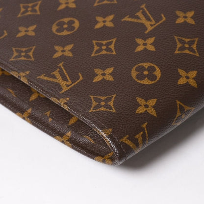 Louis Vuitton Clutch Poche Document Monogram Gold — view 7