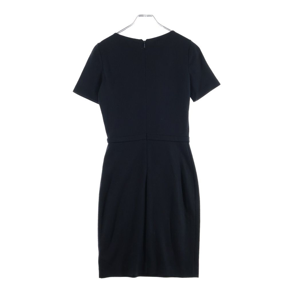 Gucci Wool Dress Gold Button Black — view 2
