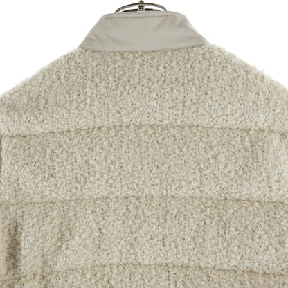 Moncler Brandy Wool Down Jacket Beige — view 4