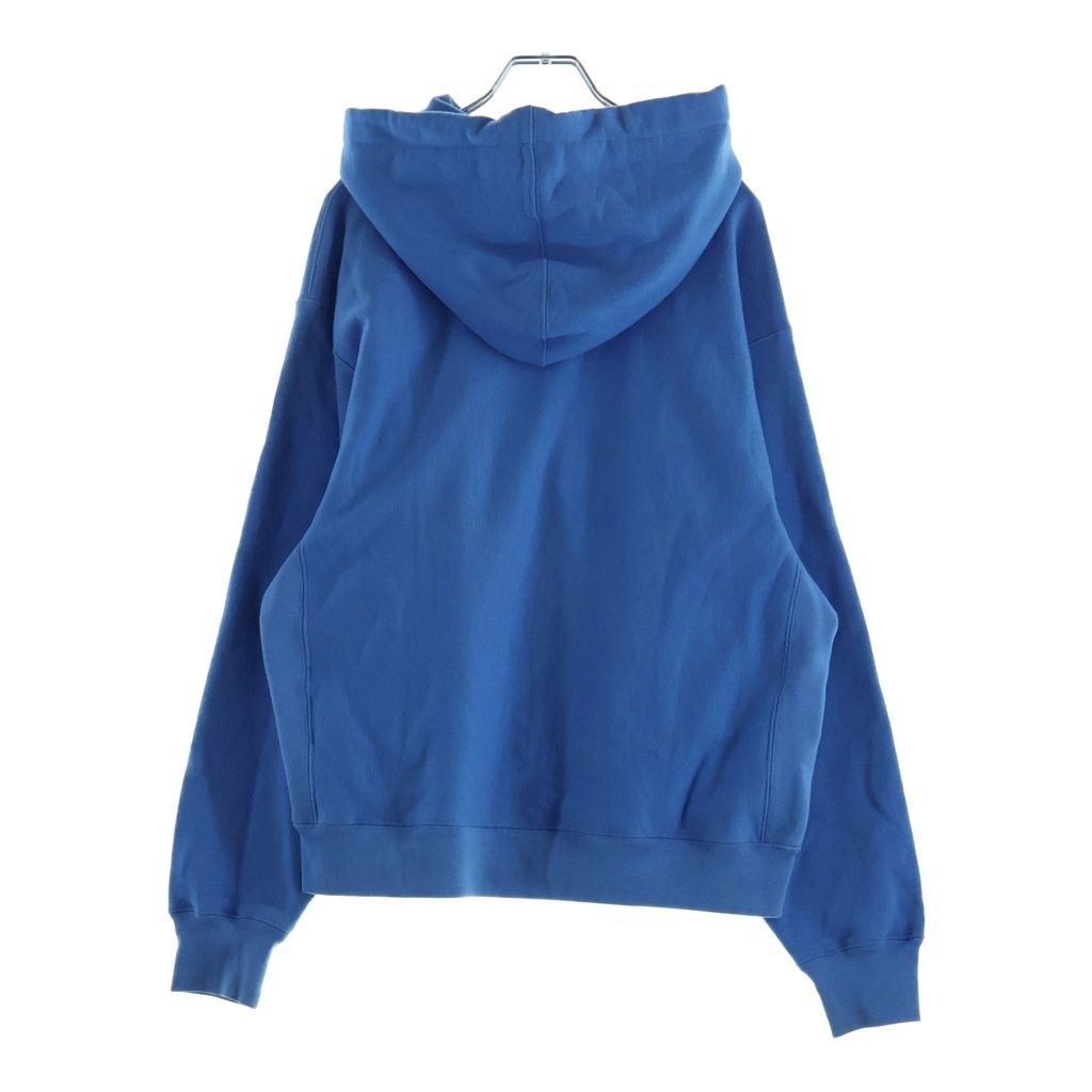 Gucci Print Embroidery Pullover Hoodie 27 Blue — view 2
