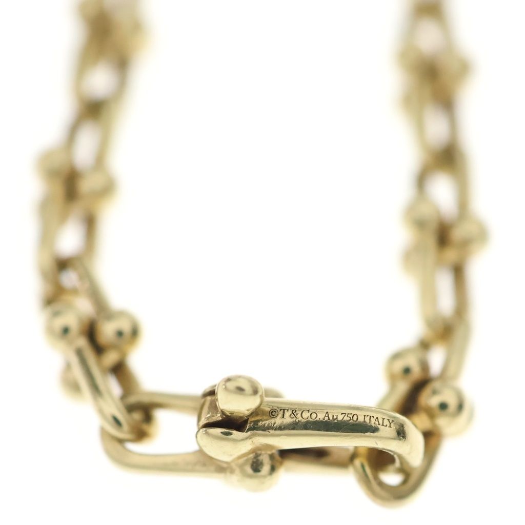 Tiffany & Co 18k Yellow Gold Micro Link Bracelet — view 5
