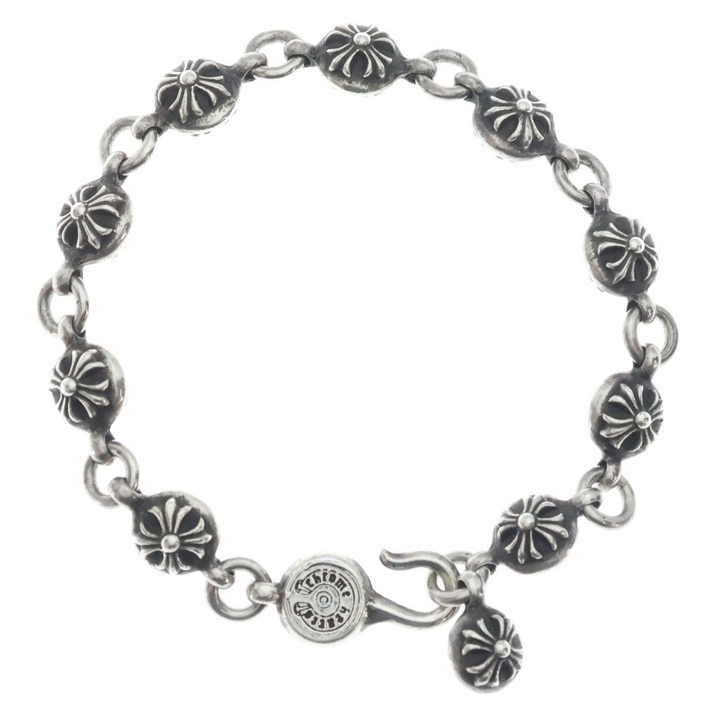 Chrome Hearts Ball Bracelet Silver