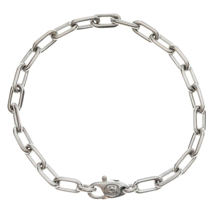 Cartier 18k White Gold Link Bracelet