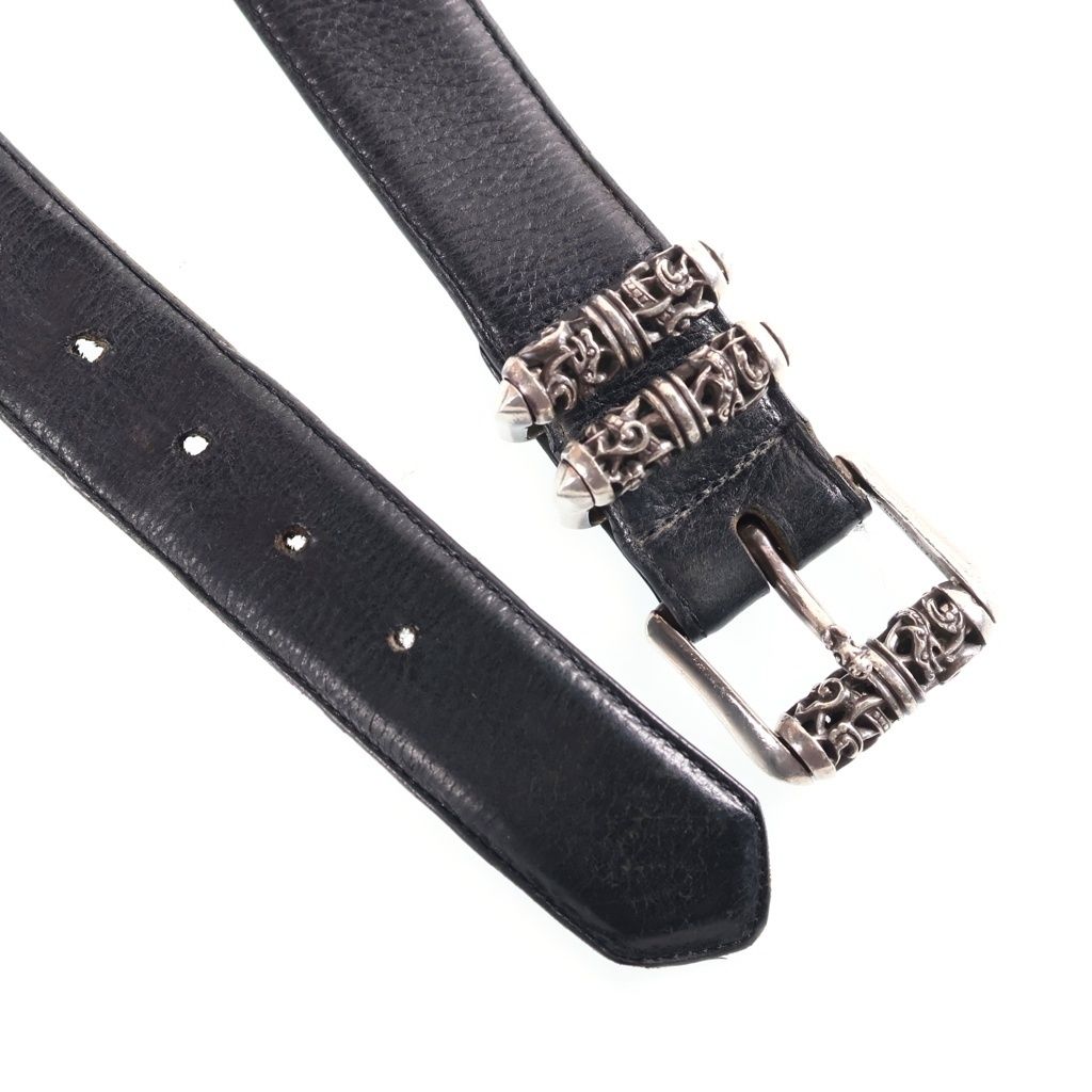 Chrome Hearts Celtic Roller Leather Belt — view 4
