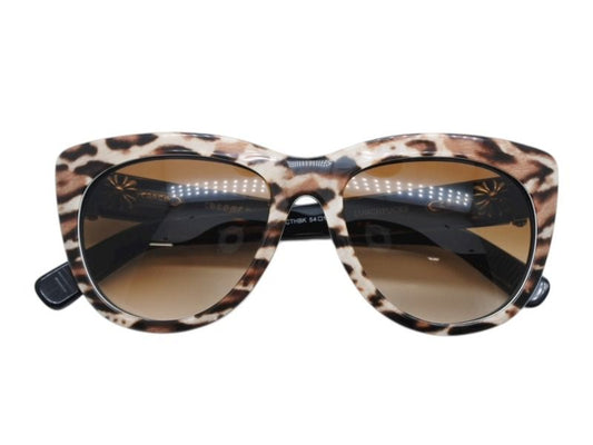 Chrome Hearts Lunchfax Sunglasses Eyewear 54 Leopard Print