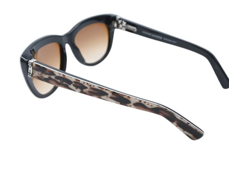 Chrome Hearts Lunchfax Sunglasses Eyewear 54 Leopard Print — view 4