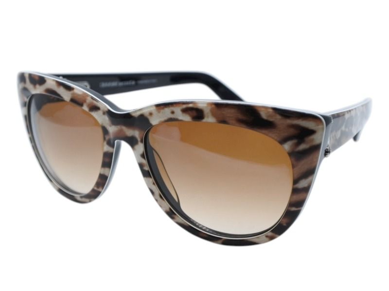 Chrome Hearts Lunchfax Sunglasses Eyewear 54 Leopard Print — view 3