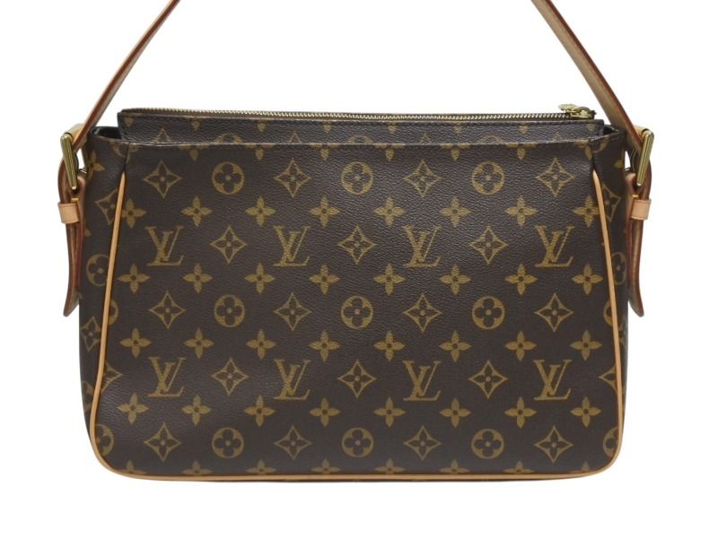 Louis Vuitton Viva-Cite GM Bag Monogram Leather Gold — view 3