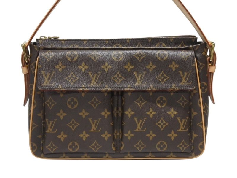 Louis Vuitton Viva-Cite GM Bag Monogram Leather Gold — view 2