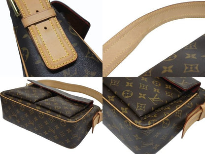 Louis Vuitton Viva-Cite GM Bag Monogram Leather Gold — view 5