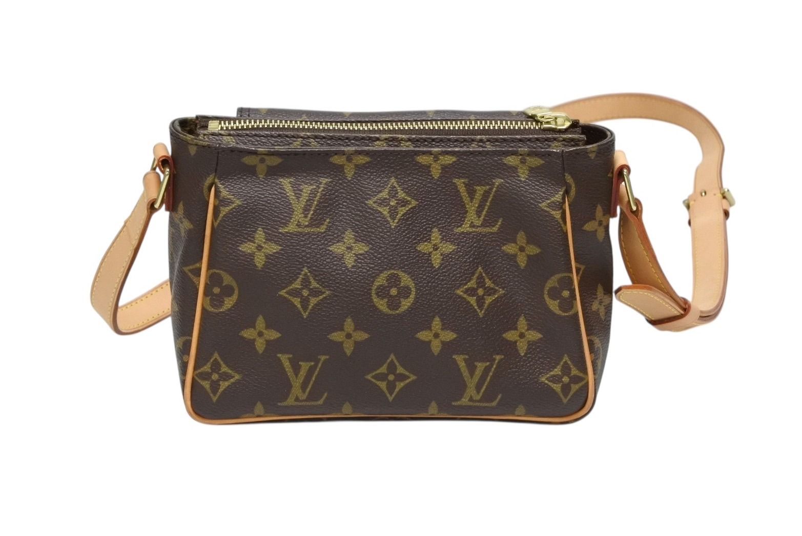 Louis Vuitton Shoulder Bag Viva-Cite PM Brown Monogram Gold — view 2