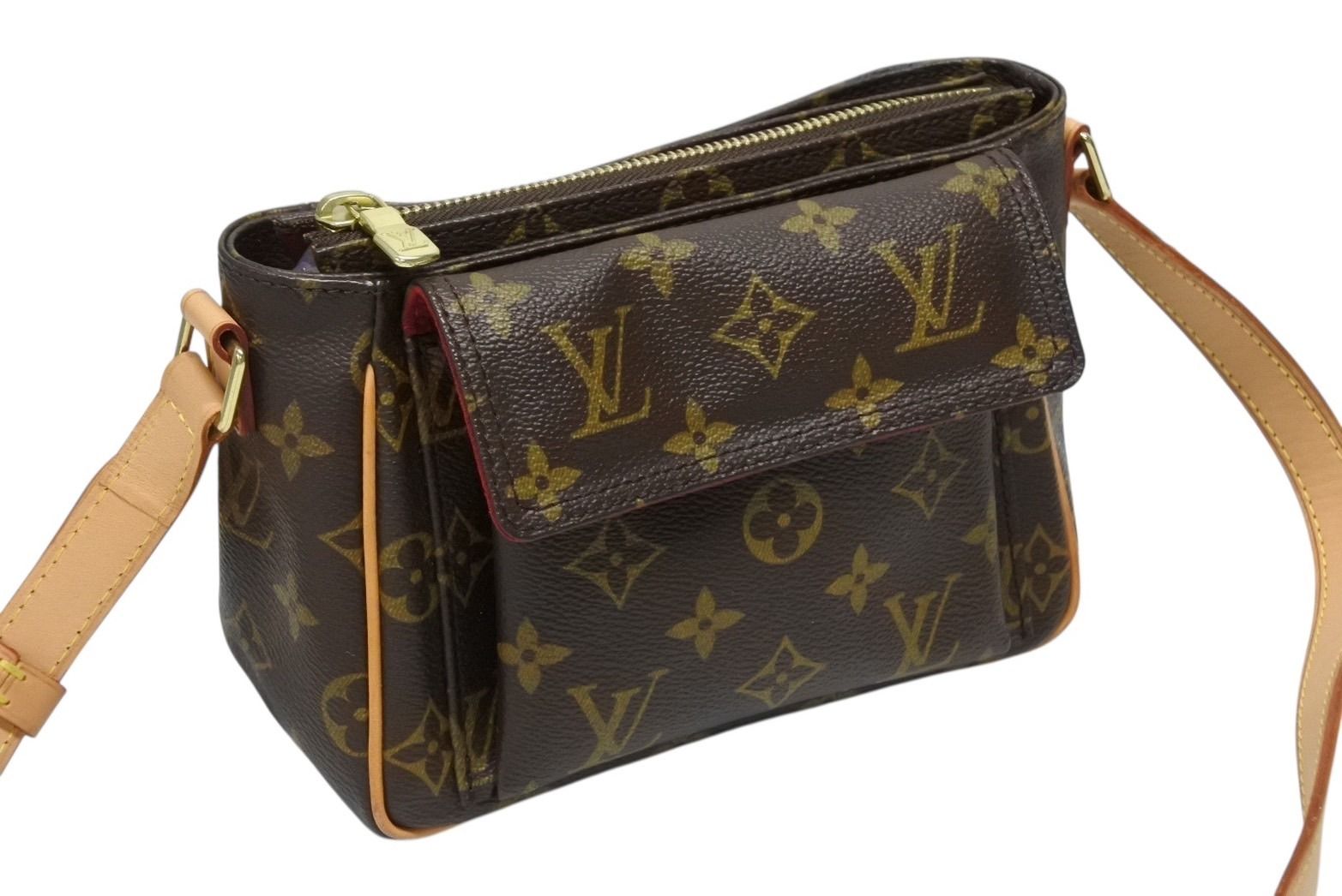 Louis Vuitton Shoulder Bag Viva-Cite PM Brown Monogram Gold — view 4