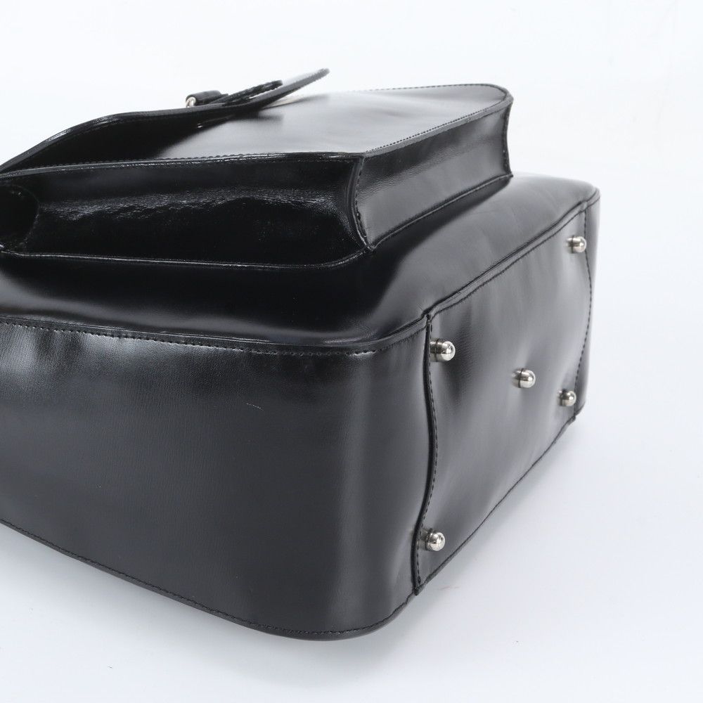 Gucci 5 Leather Handbag Tote Black — view 4