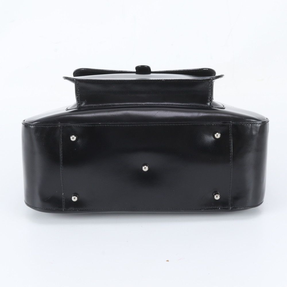 Gucci 5 Leather Handbag Tote Black — view 6