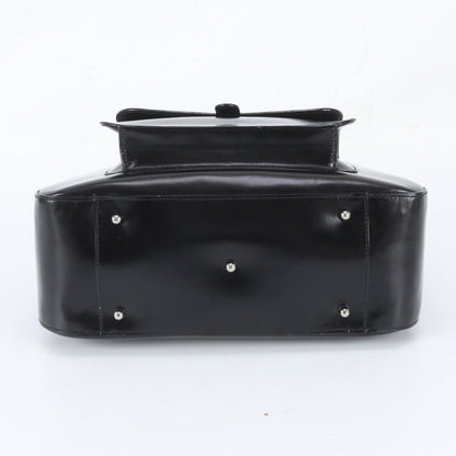 Gucci 5 Leather Handbag Tote Black — view 6
