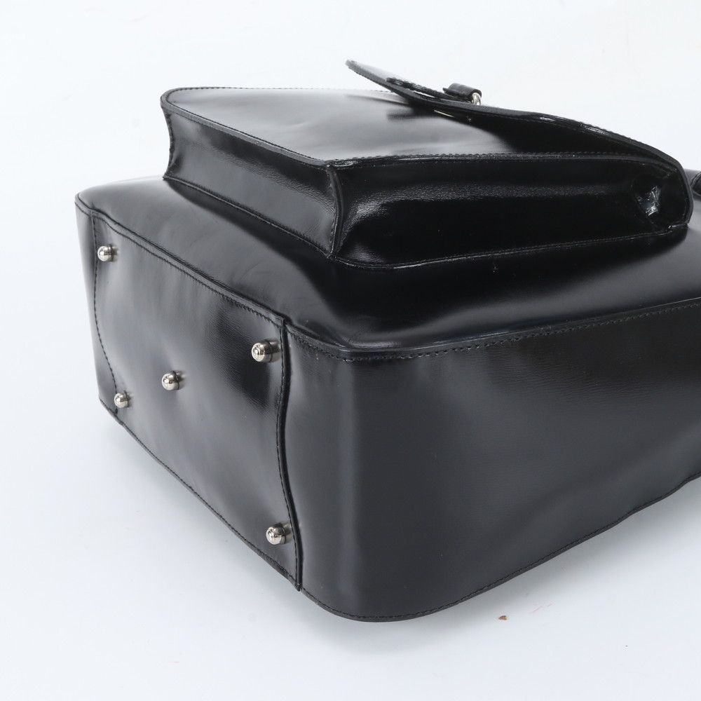 Gucci 5 Leather Handbag Tote Black — view 5