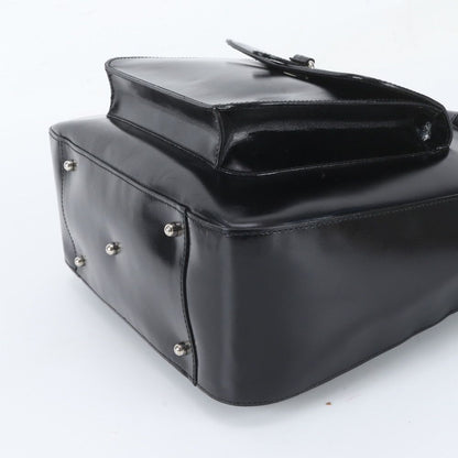 Gucci 5 Leather Handbag Tote Black — view 5