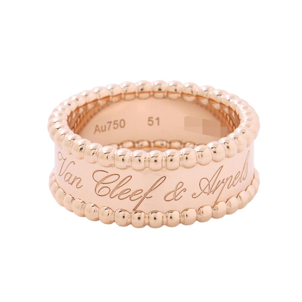 Van Cleef & Arpels Ring Perlee Signature 18k Pink Gold