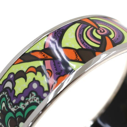 Hermes Enamel Bangle Bracelet — view 6