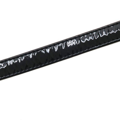 Chanel Patent Chain Shoulder Bag Black — view 8
