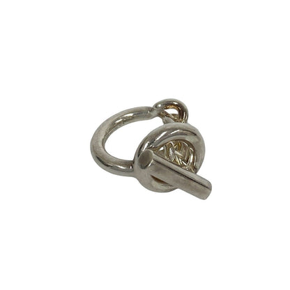 Hermes Croisette Ring 925 Sterling Silver — view 5