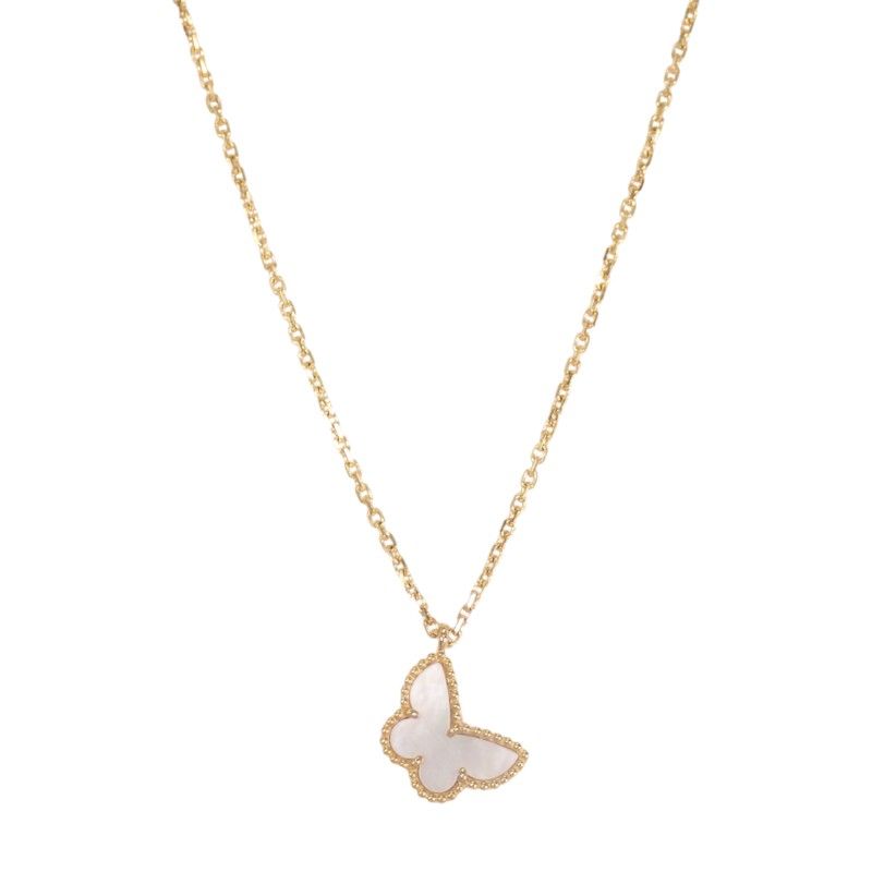 Van Cleef & Arpels Sweet Papillon Vcarf Necklace Butterfly Mother Observer — view 2