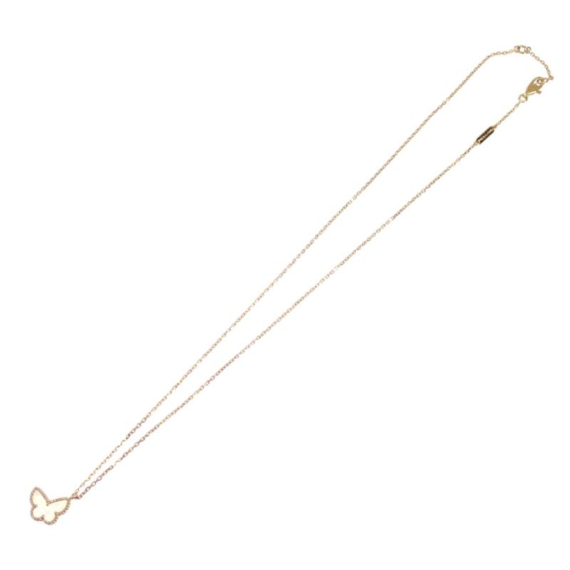 Van Cleef & Arpels Sweet Papillon Vcarf Necklace Butterfly Mother Observer — view 4