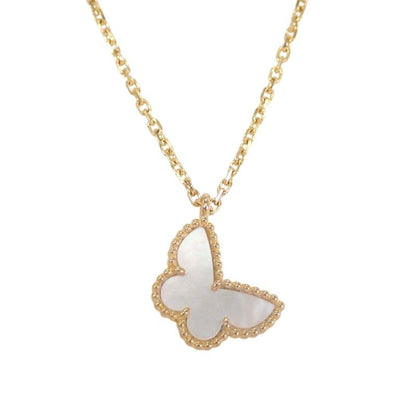 Van Cleef & Arpels Sweet Papillon Vcarf Necklace Butterfly Mother Observer