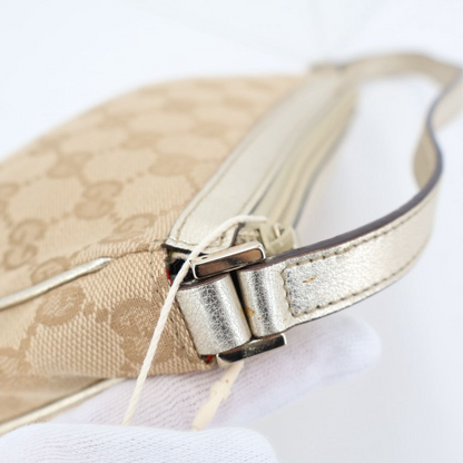 Gucci GG Canvas Pouch Handbag — view 7