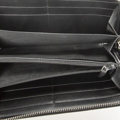 Gucci Zip Around Wallet Black Guccissima — view 4