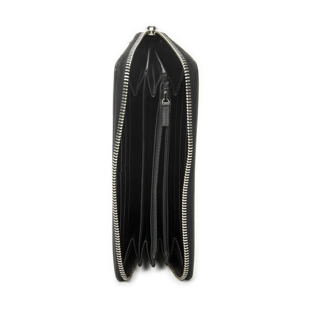 Gucci Zip Around Wallet Black Guccissima — view 5