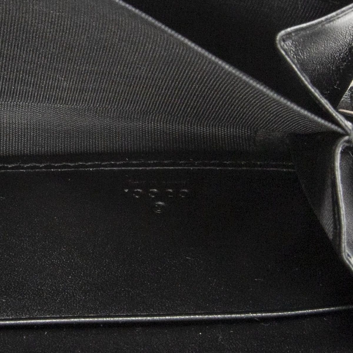 Gucci Zip Around Wallet Black Guccissima — view 6