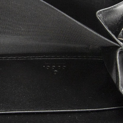 Gucci Zip Around Wallet Black Guccissima — view 6