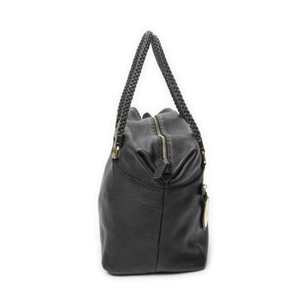 Fendi Selleria Boston Black Leather — view 4