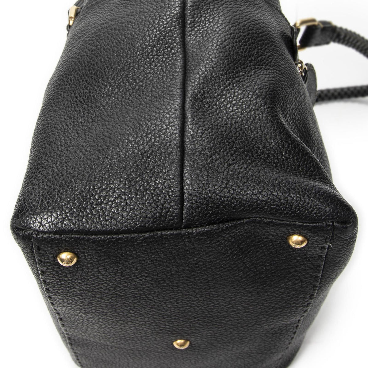 Fendi Selleria Boston Black Leather — view 7