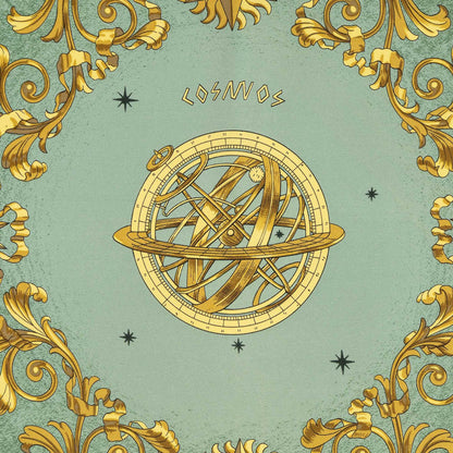 Hermes Scarf Green Yellow Twill Silk — view 3