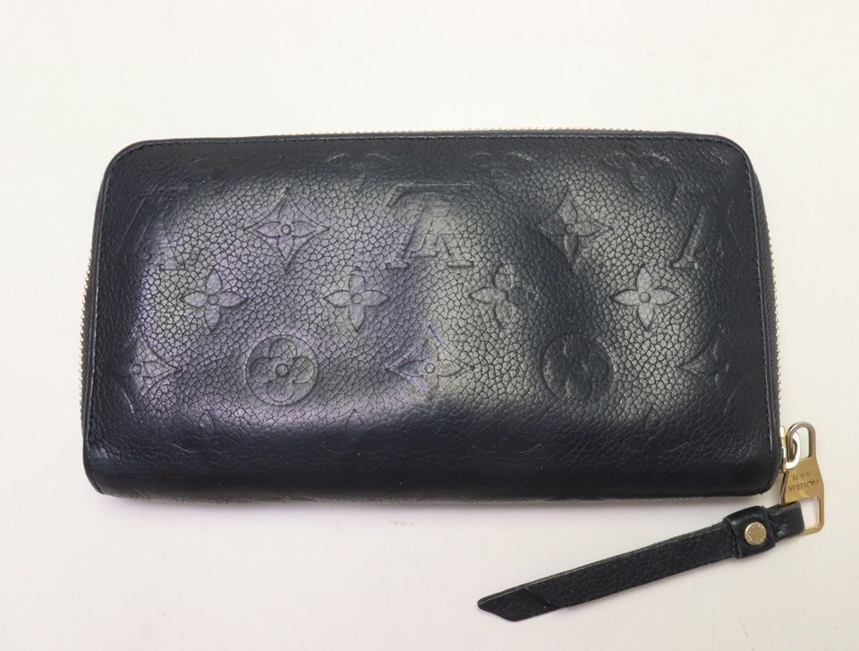 Louis Vuitton Monogram Empreinte Zippy Wallet Zip Around — view 2