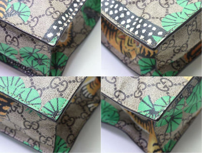 Gucci GG Supreme Bengal 2-Way Tote Bag — view 5