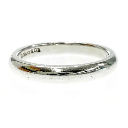 Tiffany & Co Silver Stacking Band Ring Blue — view 2