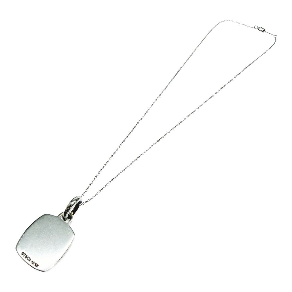 Tiffany & Co Silver Cat Street Limited Necklace — view 6