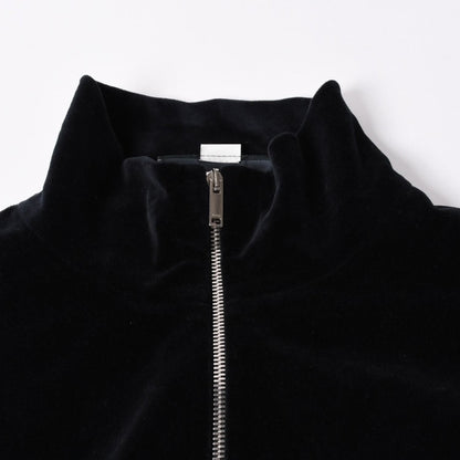 Gucci Maison de 'amour Logo Embroidered Velour Oversized Jacket Black L — view 3